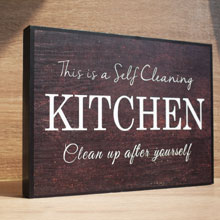 Buy Kitchen wall Décor, wood signs in Lagos, Nigeria