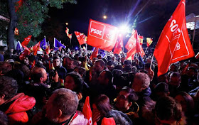 Esquerda histórica e extrema esquerda espanholas comemoram ascensão ao poder