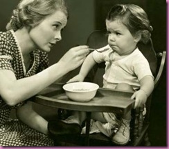 woman with a baby