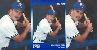 Kevin Long 1990 Baseball City Royals card