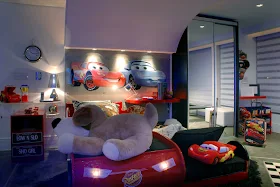 DORMITORIO DE RAYO MCQUEEN DE CARS O MCQUEEN KIDS BEDROOM