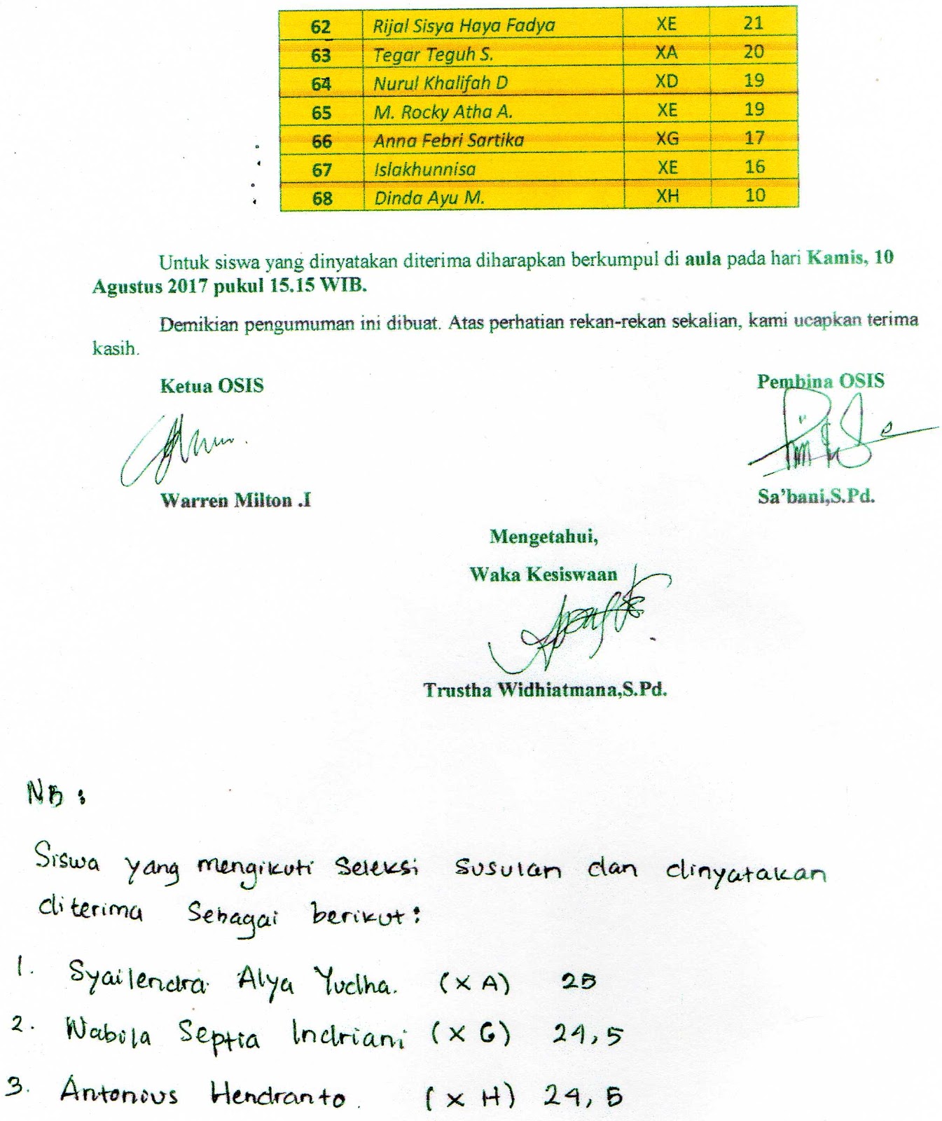 Yuk Mojok! Contoh Soal Wawancara Seleksi Osis