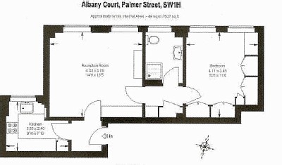 2 Bedroom Luxury Apartment Plans