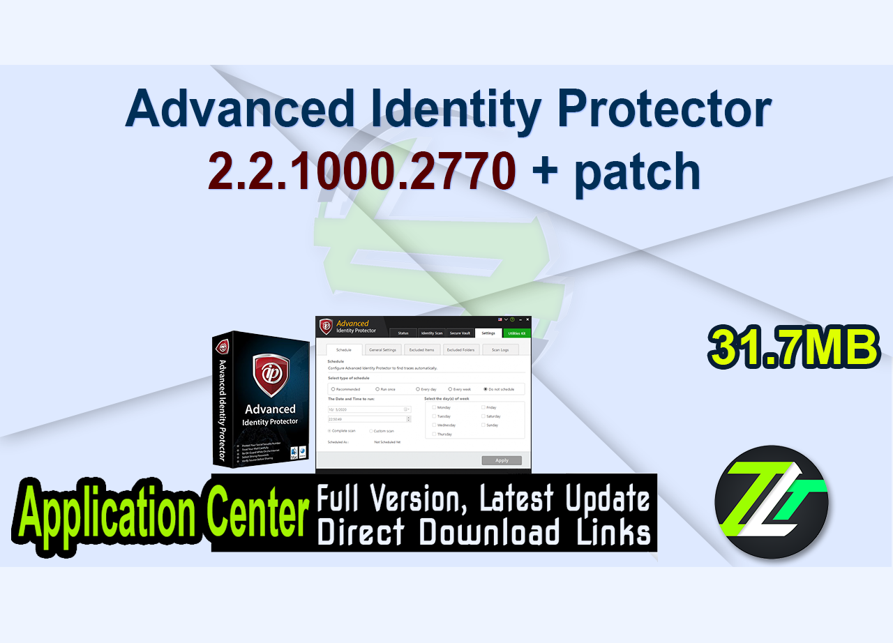 Advanced Identity Protector 2.2.1000.2770 + patch