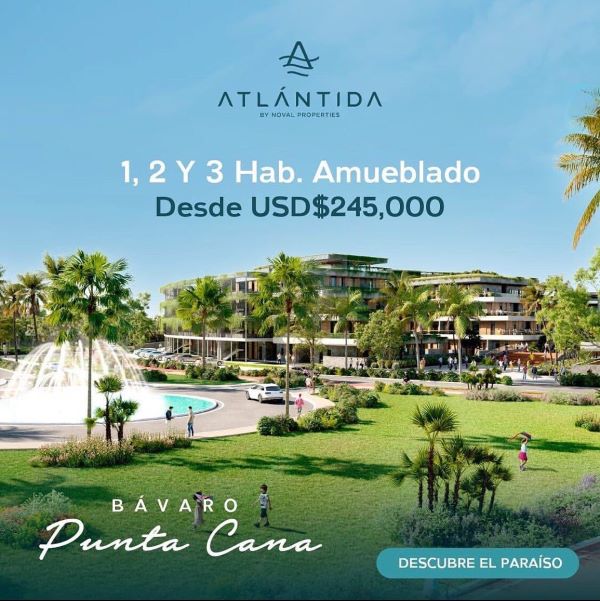 Venta de apartamentos en Punta Cana