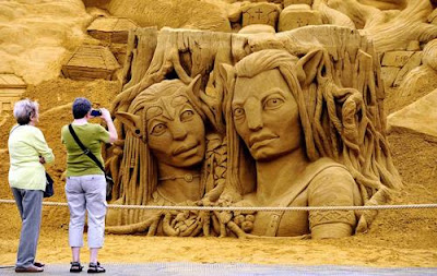 скулптури от пясък