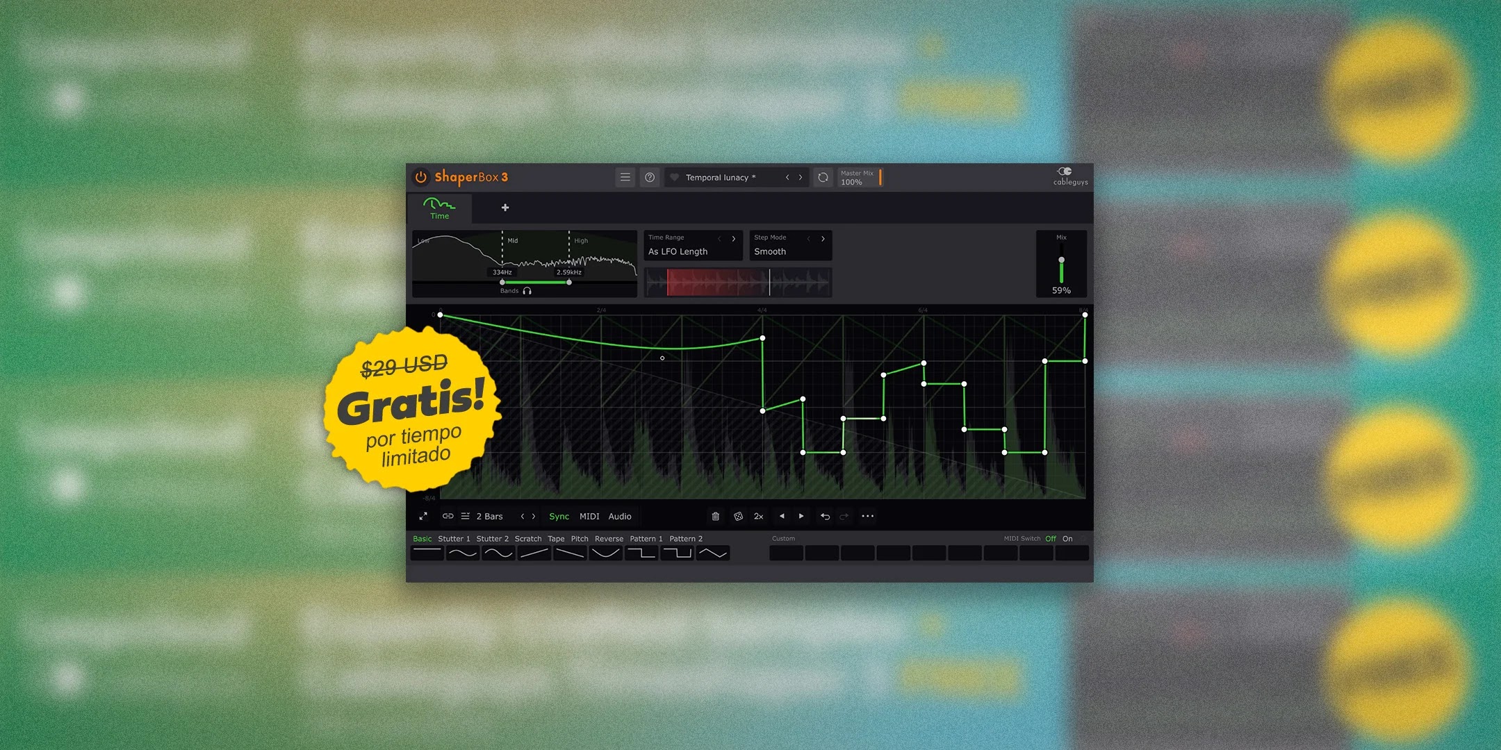 TimeShaper 3 - Cableguys  Free plugin for a limited time