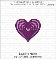 ODBD Custom Layering Hearts Dies