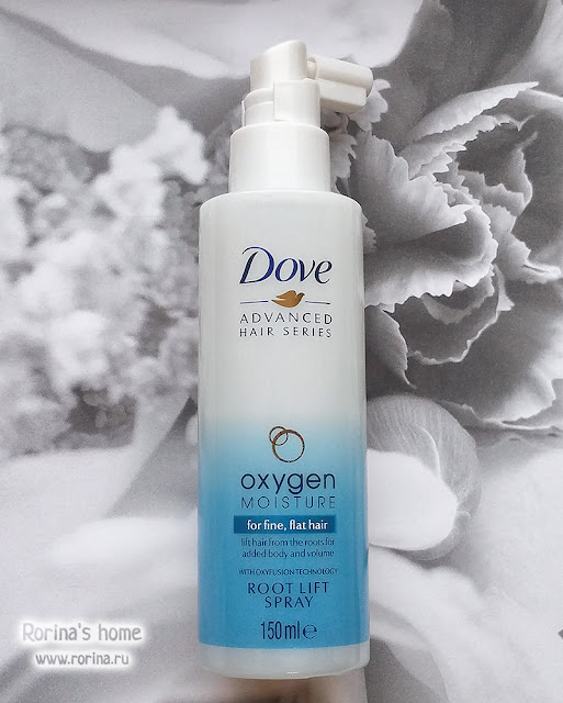 Спрей-объем для волос «Легкость кислорода» Dove Oxygen Moisture Root Lift Spray