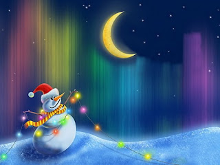 Myspace Snowman Christmas Backgrounds