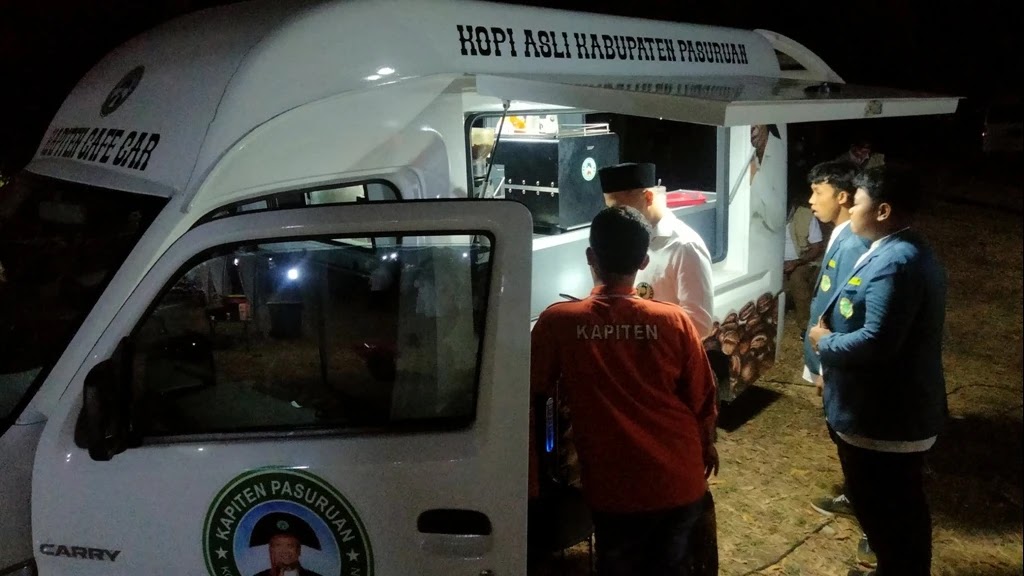 Ratusan Peserta Konbes dan Rakernas IPNU Nikmati Kopi Kapiten Pasuruan