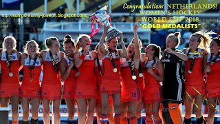 Picture of Netherlands Womens Hockey World Champions 2018