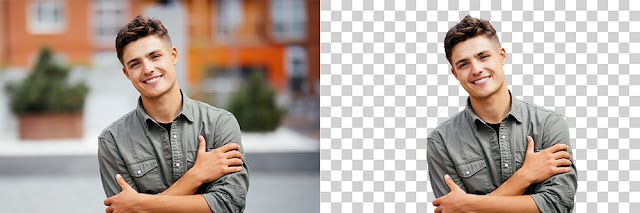 Bulk photos background removal