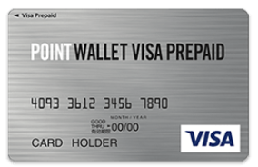 モッピー公式プリペイドカードPOINT WALLET VISA PREPAID