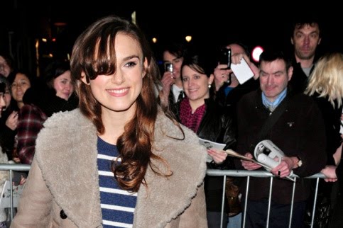 Keira Knightley seems to still succeed in keeping our feet on the ground
