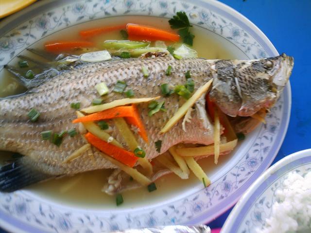 Ikan Siakap Kukus + Kuah Asam ~ KeM's StoRY