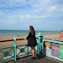 Black Patterned Kimono/ The Pier, Brighton