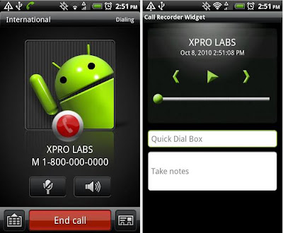 xPro Call Recorder Widget v2.0.6