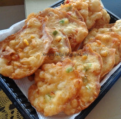 My Kuali: Cucur jagung rangup