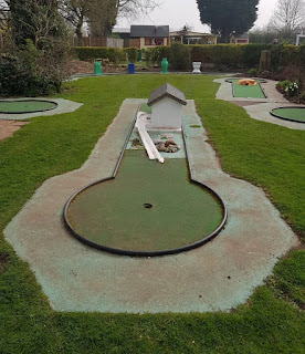 Crazy Golf at Fletchers Family Garden Centre in Eccleshall, Stafford