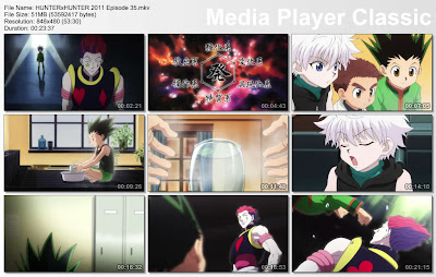 Download Film / Anime Hunter x Hunter 2011 Episode 35 "Celah Yang Benar" Bahasa Indonesia