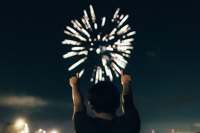 Celebrating National Day of Greenland with Fireworks