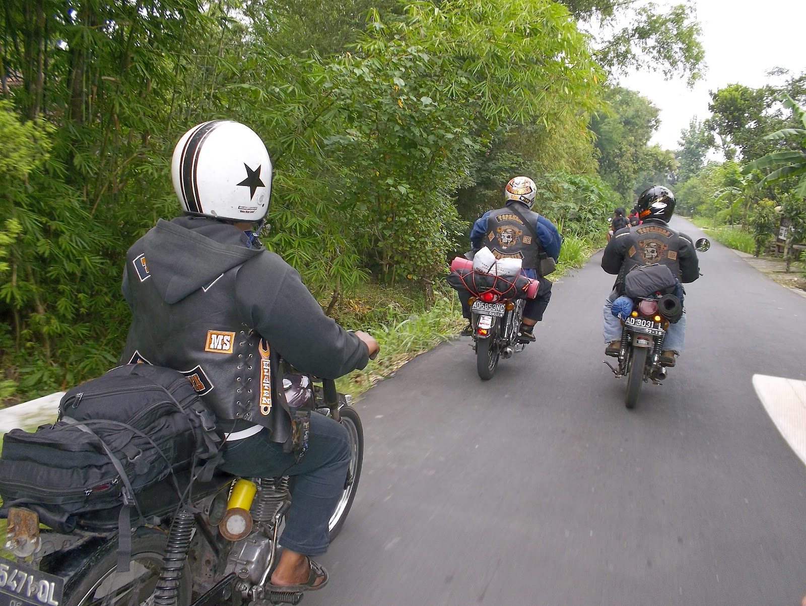 KLATEN MOTOR LAWAS TATA CARA TOURING DENGAN KENDARAAN RODA DUA