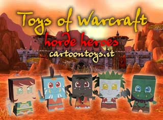 Cartoontoys Warcraft Papercraft Alliance