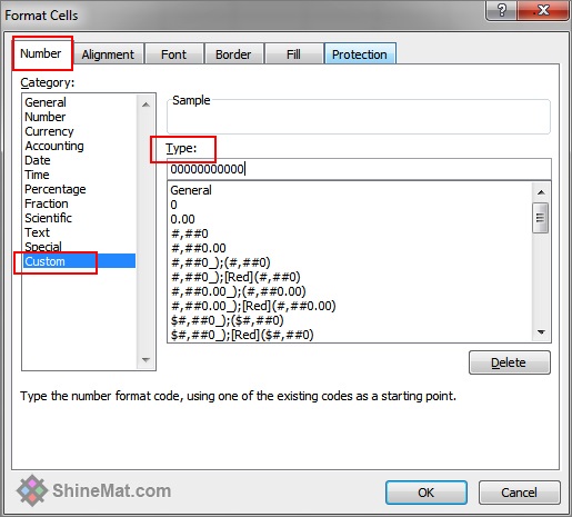 How to zero digit in front of a number in excel 