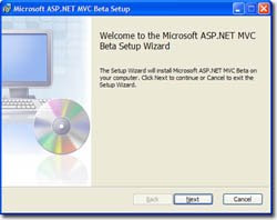 Instalación de ASP.NET MVC Beta