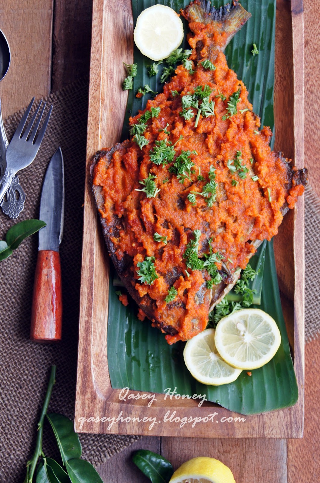 Resepi Ikan Siakap Goreng Berlada Hijau - copd blog g
