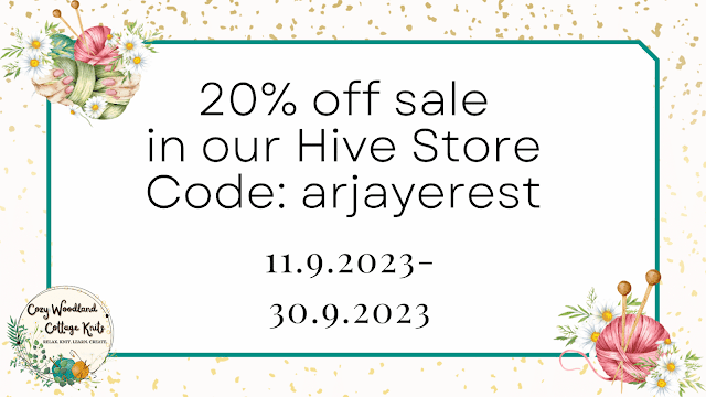 sale on at cozy woodland cottage knits hive store