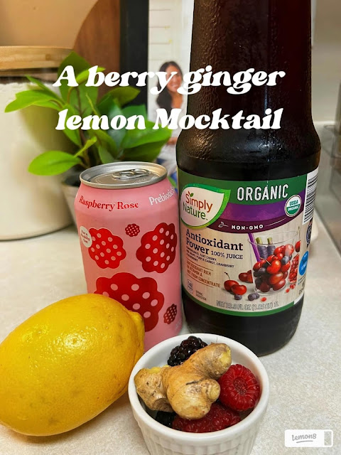 Berry Ginger Mocktail