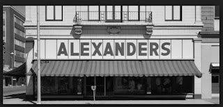 historical photo, Alexander's men's store, Boise, Idaho