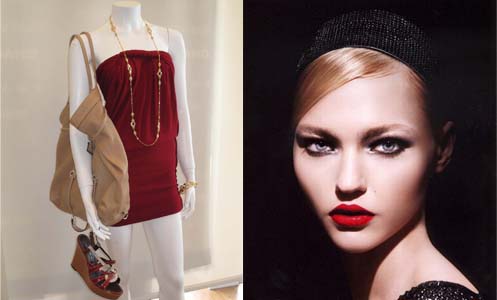 red nail polish meaning. A nude or muted nail polish