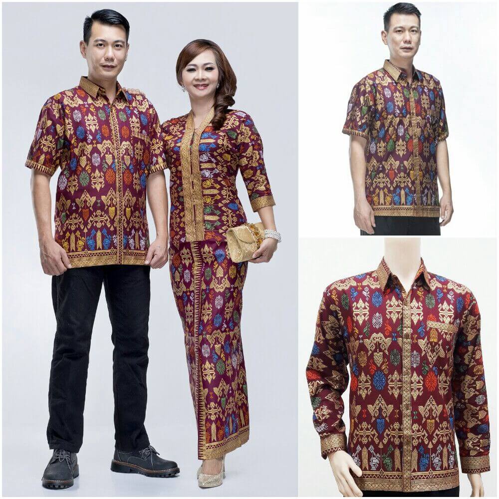 Model Baju Batik Couple Modern