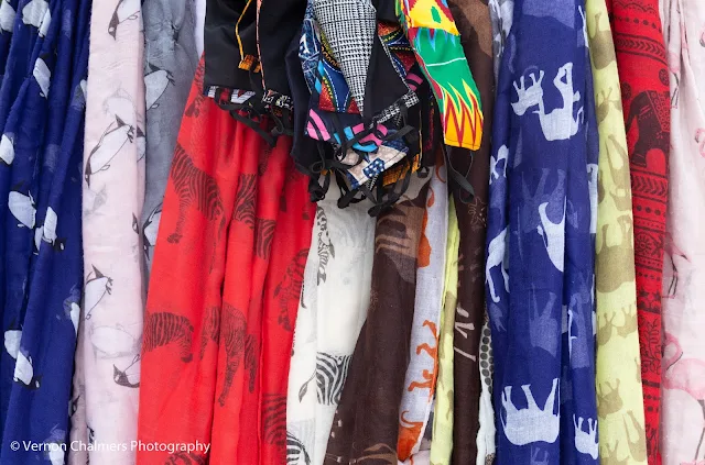 African Textiles: African Art & Craft Market - Boulders Beach, Simon's Town