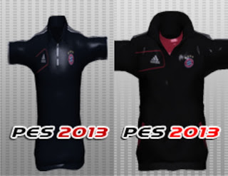 Polo Shirt & Jaket Manager Bayern Munchen PES 2013 by LeePass