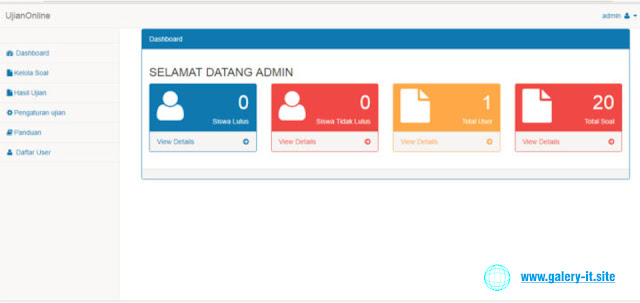 Aplikasi Ujian Online Dengan PHP dan Mysql FREE 