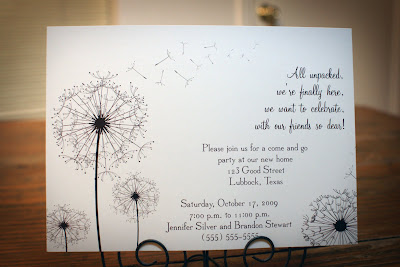 Housewarming Party Invitations on Whitney Owen Designs  Jennifer Silver Housewarming Party Invitations