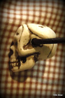 Lovelea's skull necklace, detail