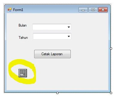 Cara Membuat Laporan Bulanan Crystal Report Pada VB .Net 2010