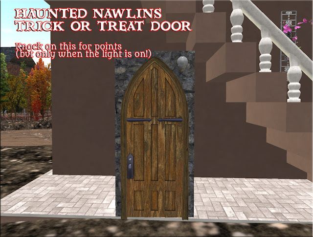 Haunted Nawlins Trick or Treat Door.  All ToT doors look exactly like this.