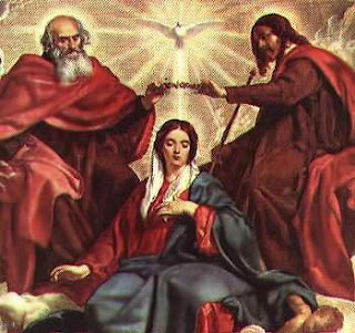 Blessed Mother and the Holy Trinity