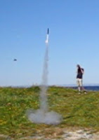 European Space Camp Model Rocket Launch
