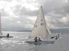 El and Mel - sailing Savusavu