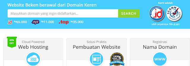 Beli domain di rumahweb