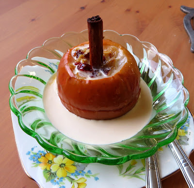 Maple & Cranberry Baked Apples