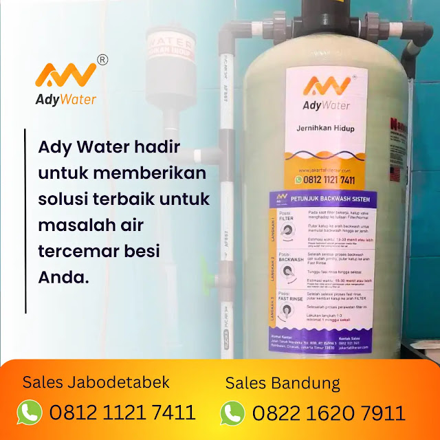 karbon aktif, pasir silika, zeolit, pasir aktif, filter air Ady Water, media filter air