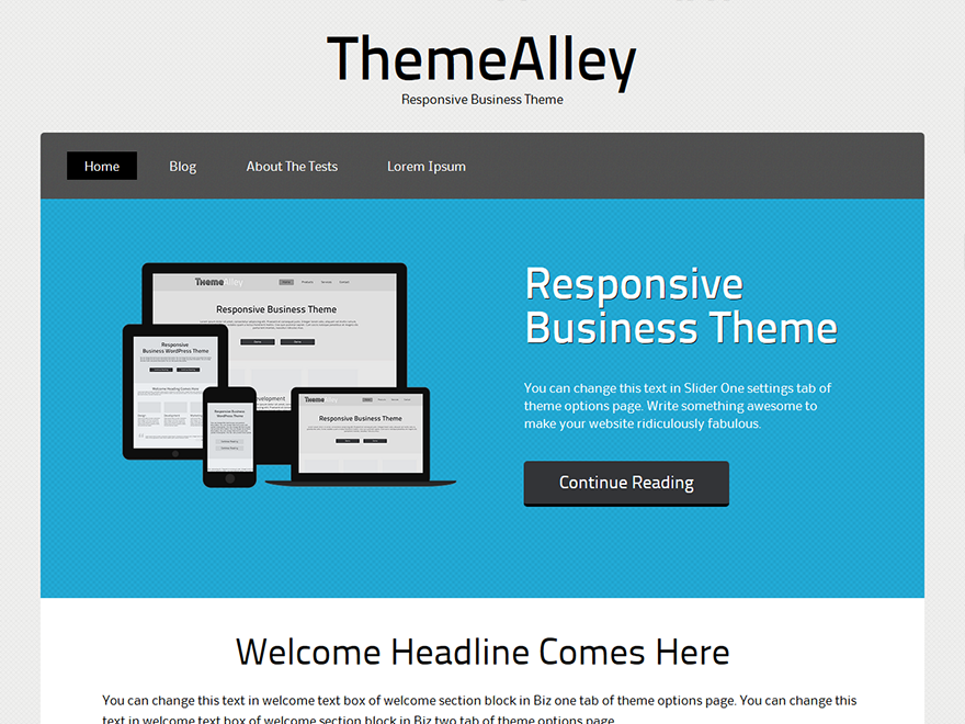 Responsive Business Theme 2014